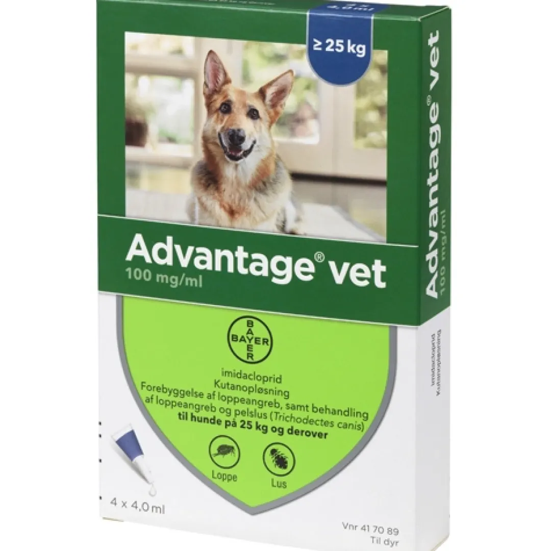 Advantage Vet Advantage pour-on Vet til hund 25-40 kg