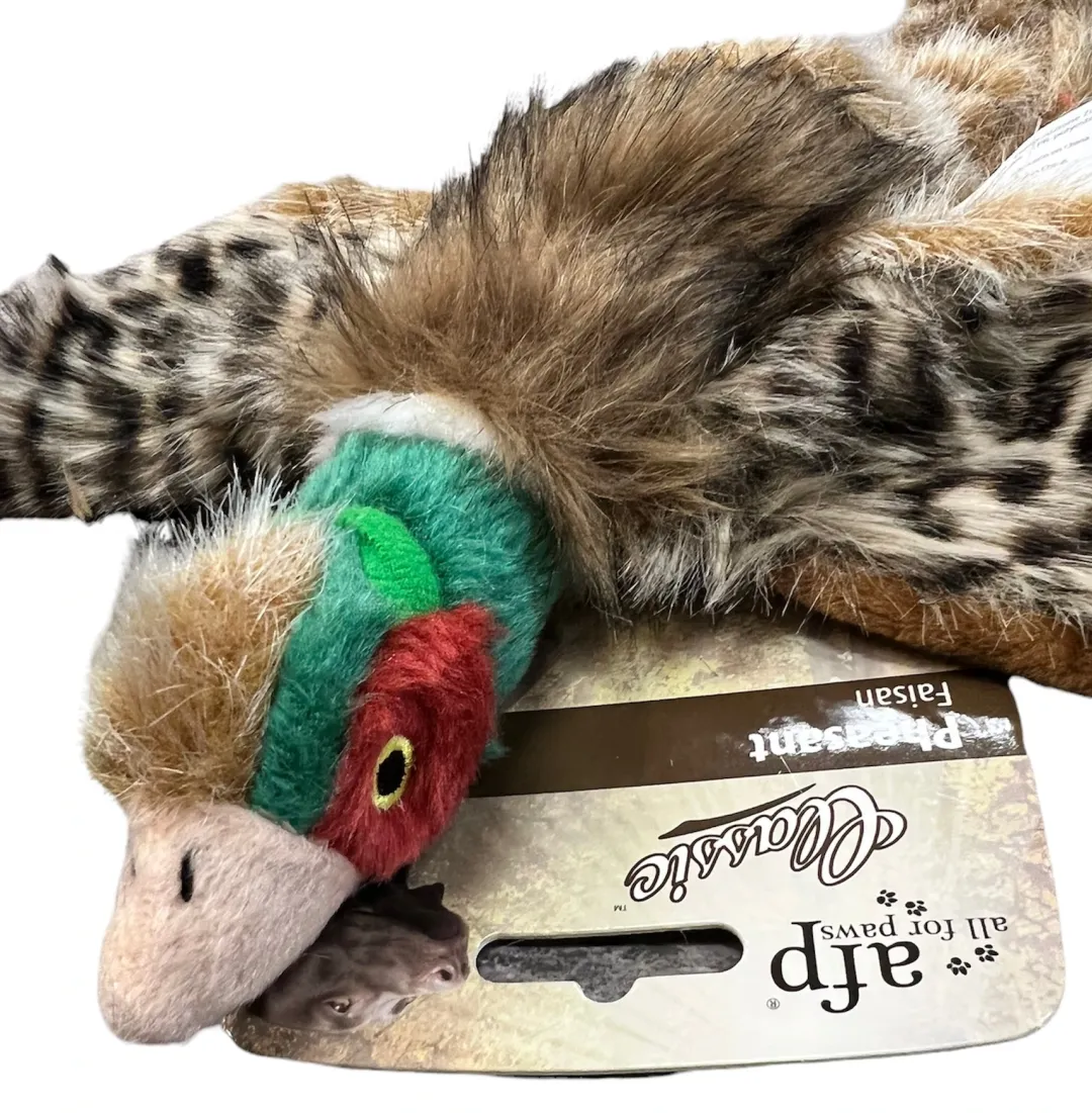 AFP All for paws AFP Fasan Large 32x32 cm - plys hundebamse med squeaker