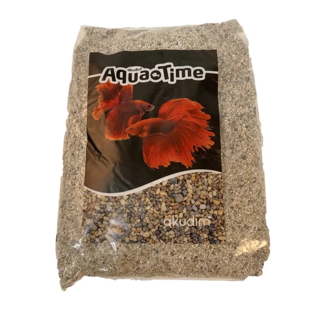 MiniZoo Akvariegrus Hvid Lyst grus 2-4 mm 10 kg