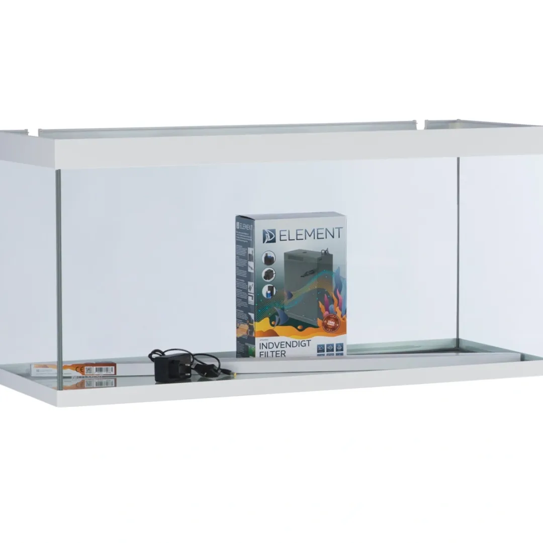 Akvastabil ELEMENT Akvarium 180 L Hvid