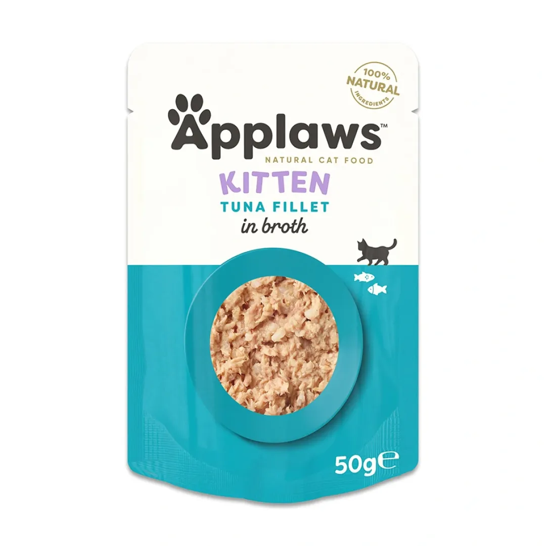 Applaws Hund & Katte mad Applaws Kattevådmad killing Tun 50g sovs (pose)