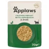 Applaws Hund & Katte mad Applaws kattevådmad Kylling og Asparges 70 g (pouch)