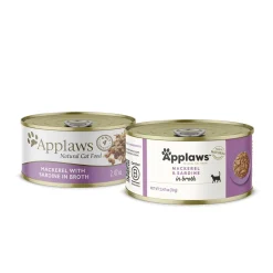 Applaws Hund & Katte mad Applaws Kattevådmad Makrel og Sardin 70 g