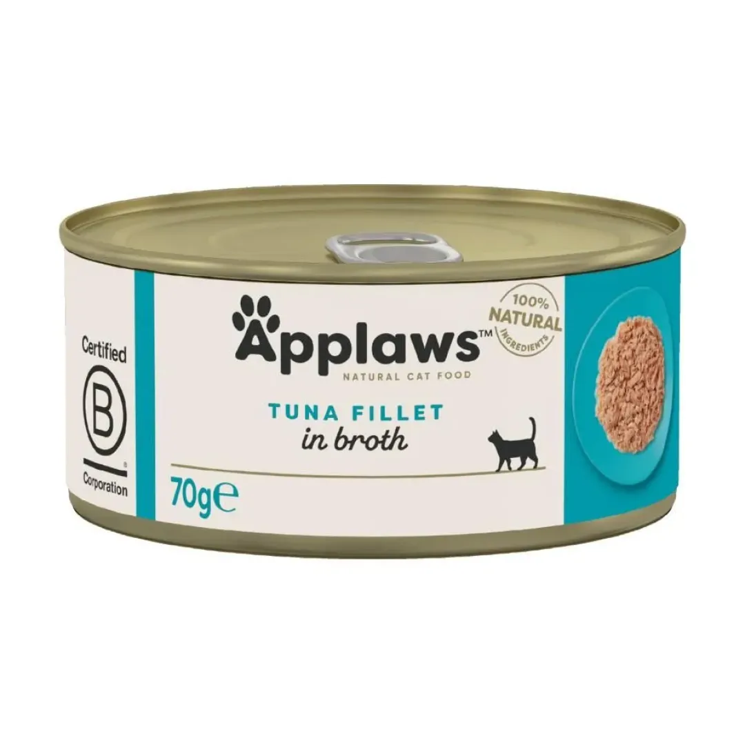 Applaws Hund & Katte mad Applaws kattevådmad Tunfilet 70 g