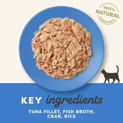 Applaws Hund & Katte mad Applaws Kattevådmad Tun og Krabbe 70 g (pouch) - Naturligt vådfoder til katte