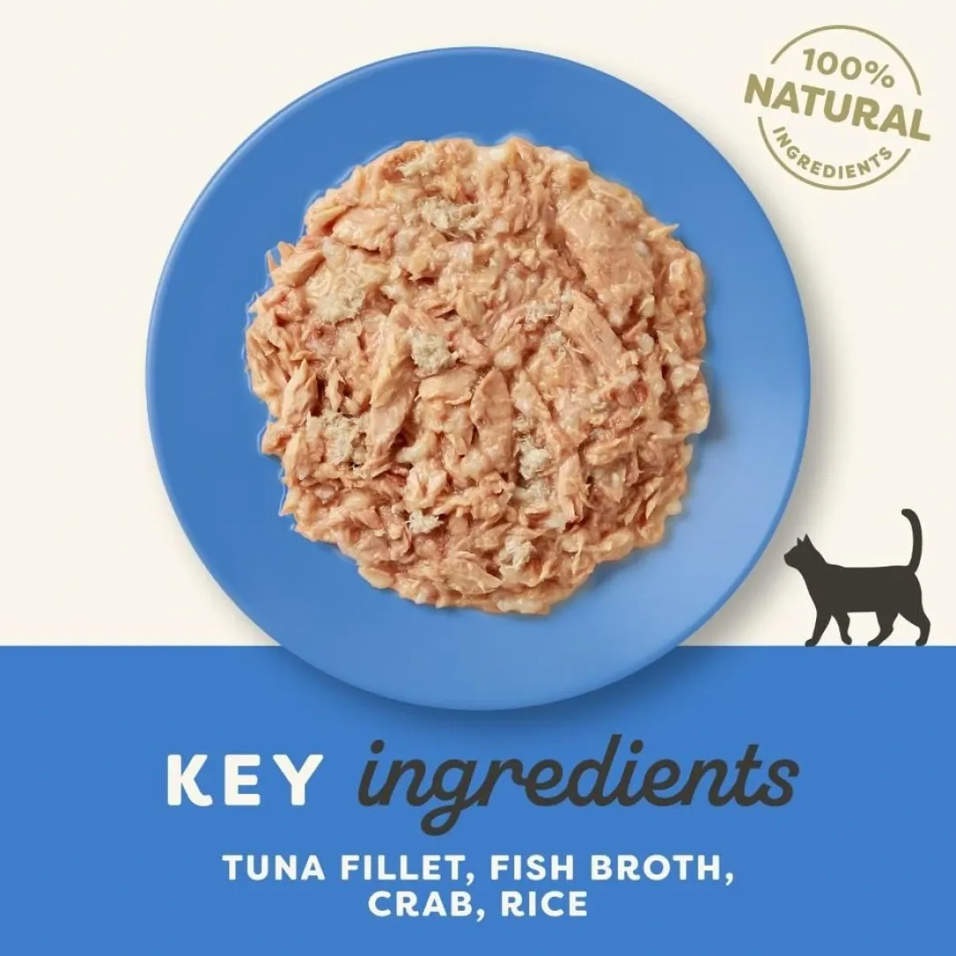 Applaws Hund & Katte mad Applaws Kattevådmad Tun og Krabbe 70 g (pouch) - Naturligt vådfoder til katte