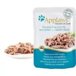 Applaws Hund & Katte mad Applaws Kattevådmad Tun og makrel 70 g (pouch)