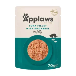 Applaws Hund & Katte mad Applaws Kattevådmad Tun og makrel 70 g (pouch)