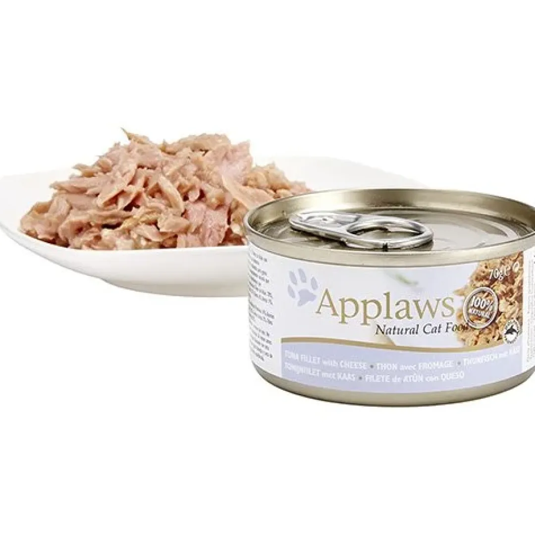 Applaws Hund & Katte mad Applaws Kattevådmad Tun og Ost 70 g