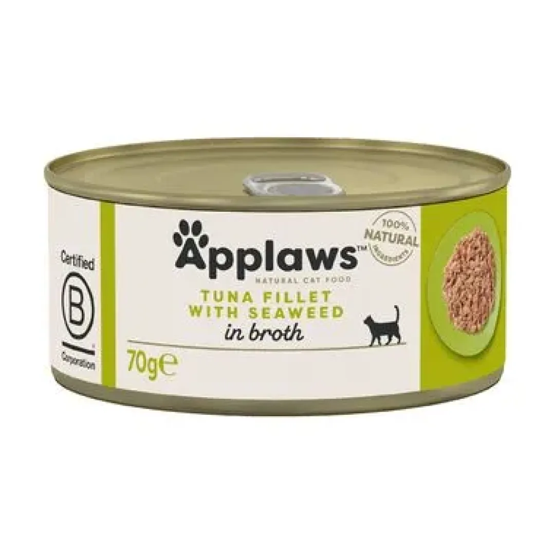 Applaws Hund & Katte mad Applaws Kattevådmad Tun og Tang sovs 70 g