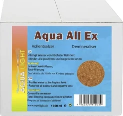 MiniZoo AquaAllEx demineraliseringsharpiks - ionbytter til RO-systemer refill 1 liter (silikatfjerner)