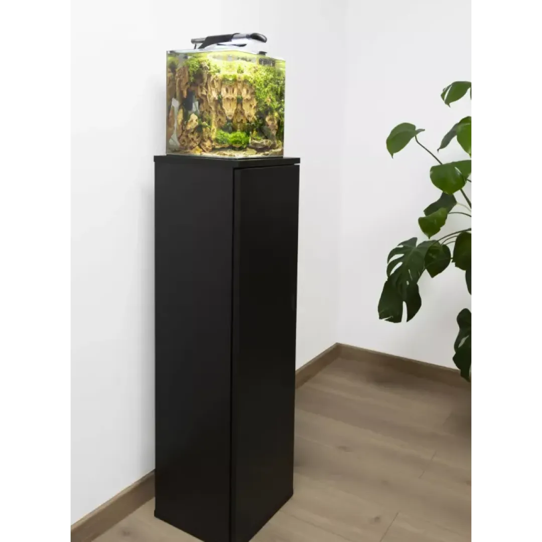 Aquael Akvarie Opti Bent Sort 30 Liter