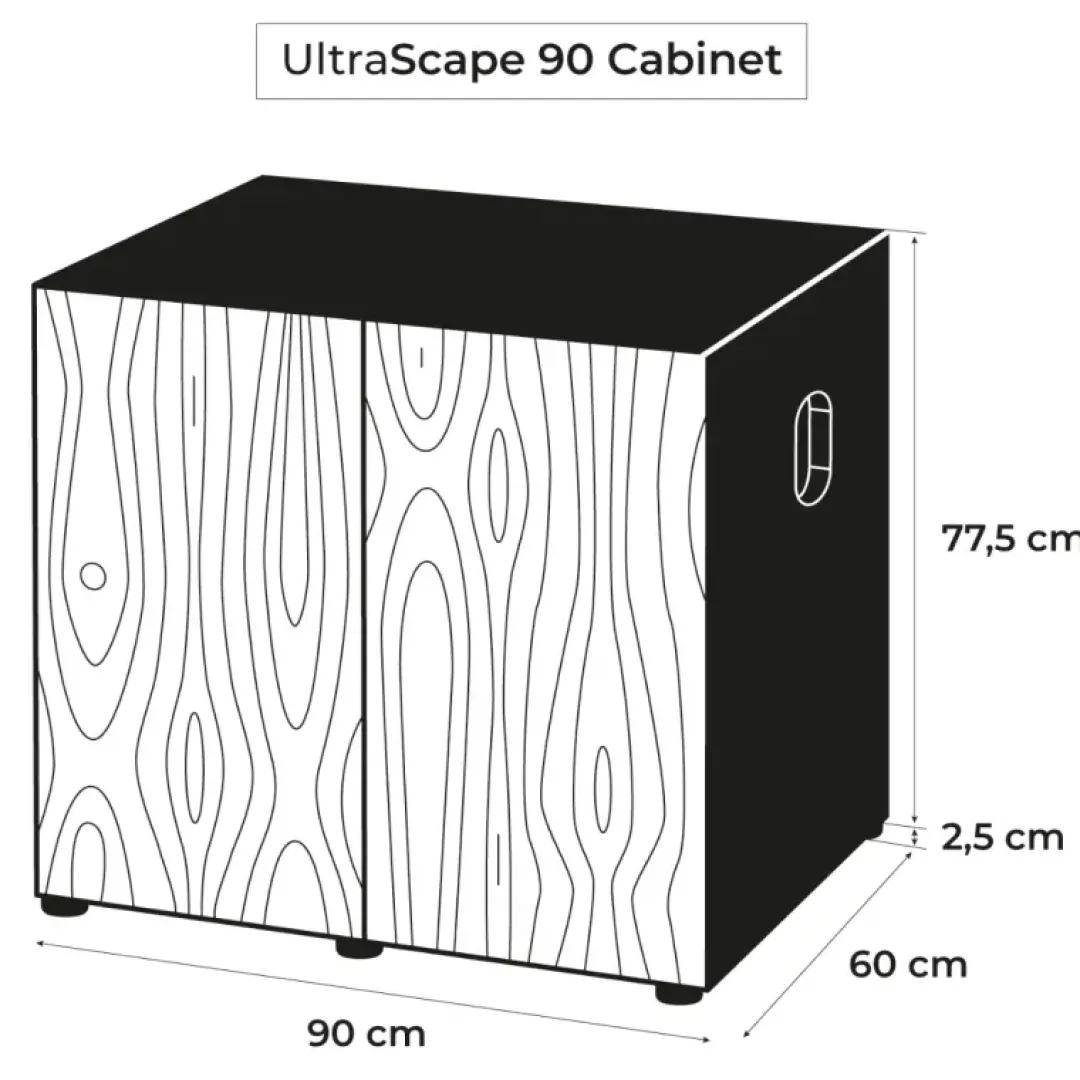 Aquael Cabinet Ultra Scape 90 Forest