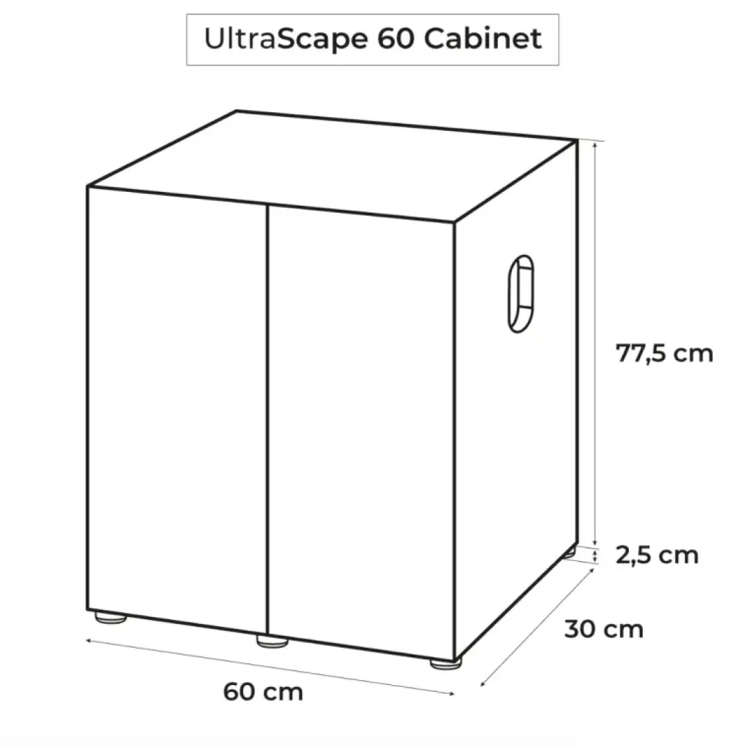 Aquael Cabinet Ultra Scape 60 Snow