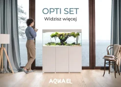 Aquael Optiset 240 Hvidt akvarium