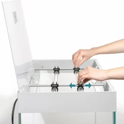 Aquael Optiset 240 Hvidt akvarium