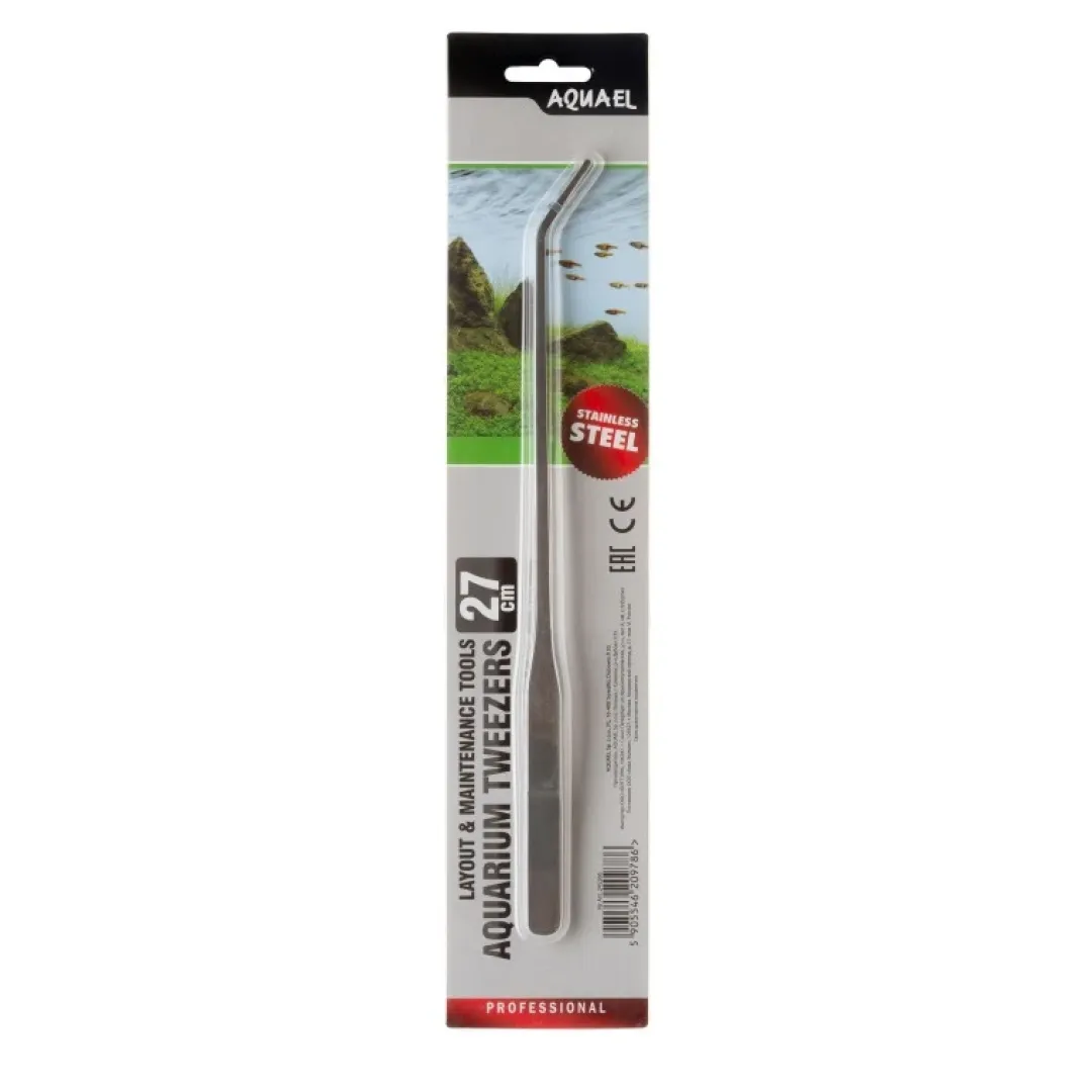 Aquael Pincet buet 27 cm (Aquarium tweezers)