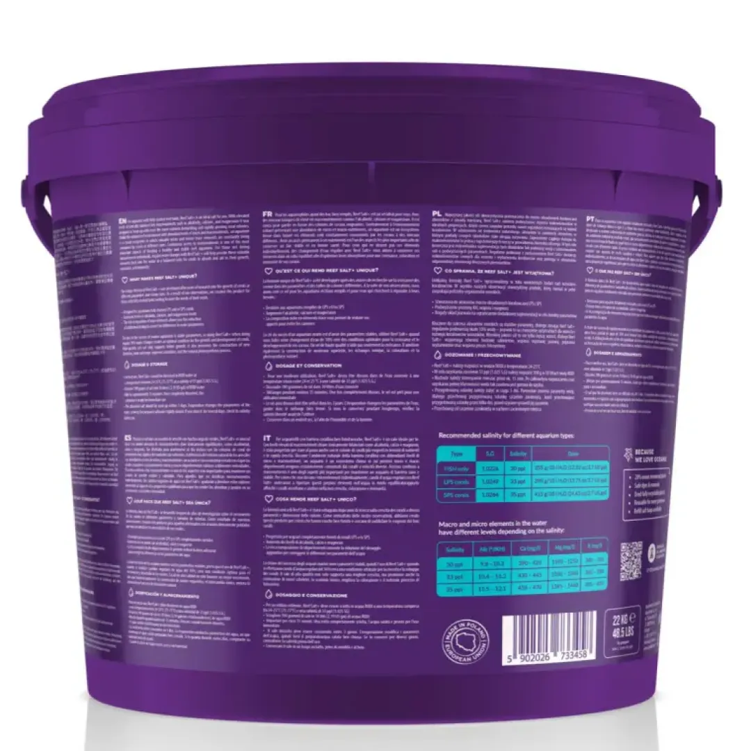 AquaForest Reef Salt Plus 22 kg Spand