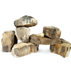 Dekoration til Akvarier og Terrarier AquaScaping sten Wood Fossil pr kg