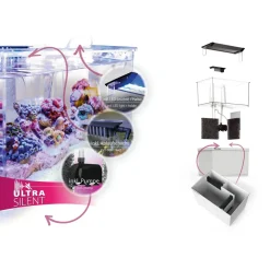 Aqua Medic Armatus XS Saltvandsakvarium med sump 4 Liter