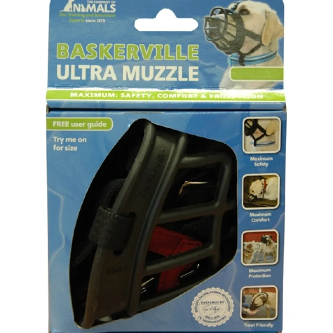 MiniZoo Baskerville Ultra mundkurv til hunde str. 4