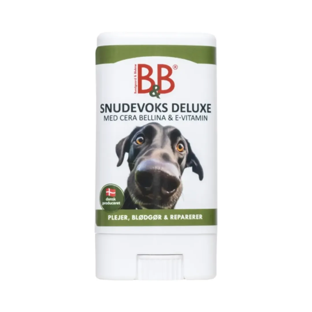 B&B Økologisk Hundeshampoo B&B Snudevoks Deluxe til hund - pleje og beskyttelse af tør snude