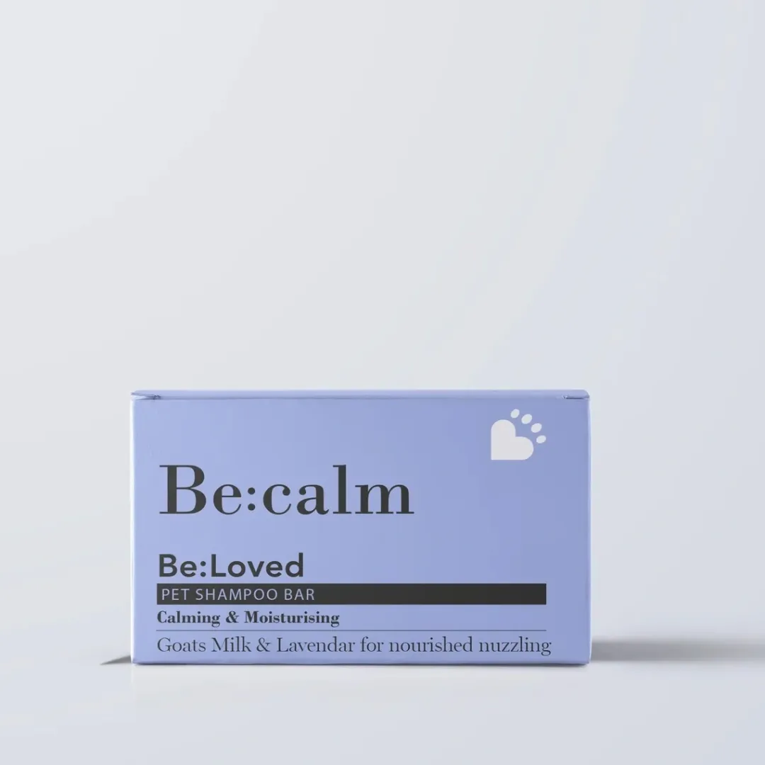 KW Hunde og Katteartikler Be Calm Be Loved Shampoo bar 110 g