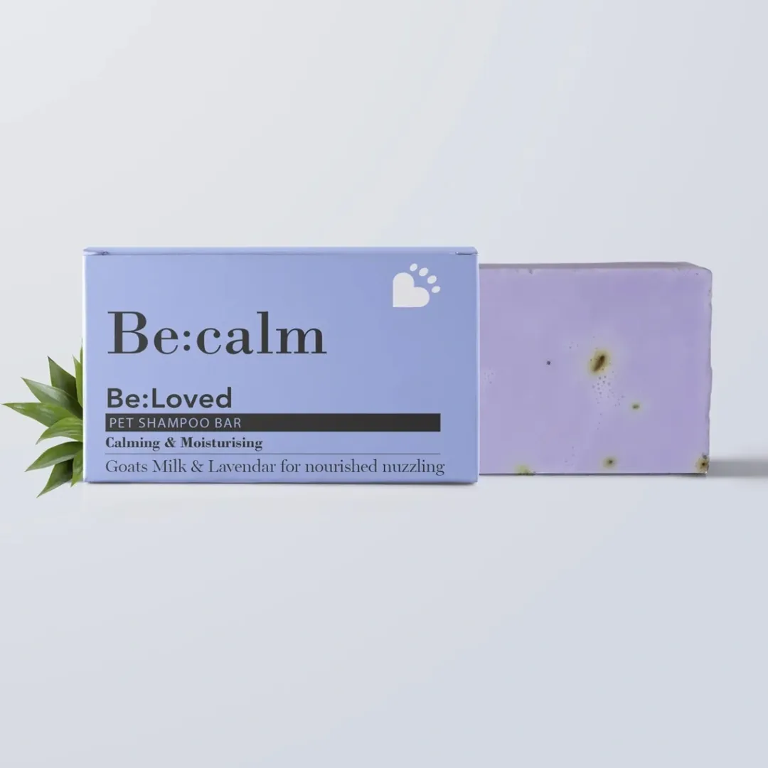 KW Hunde og Katteartikler Be Calm Be Loved Shampoo bar 110 g