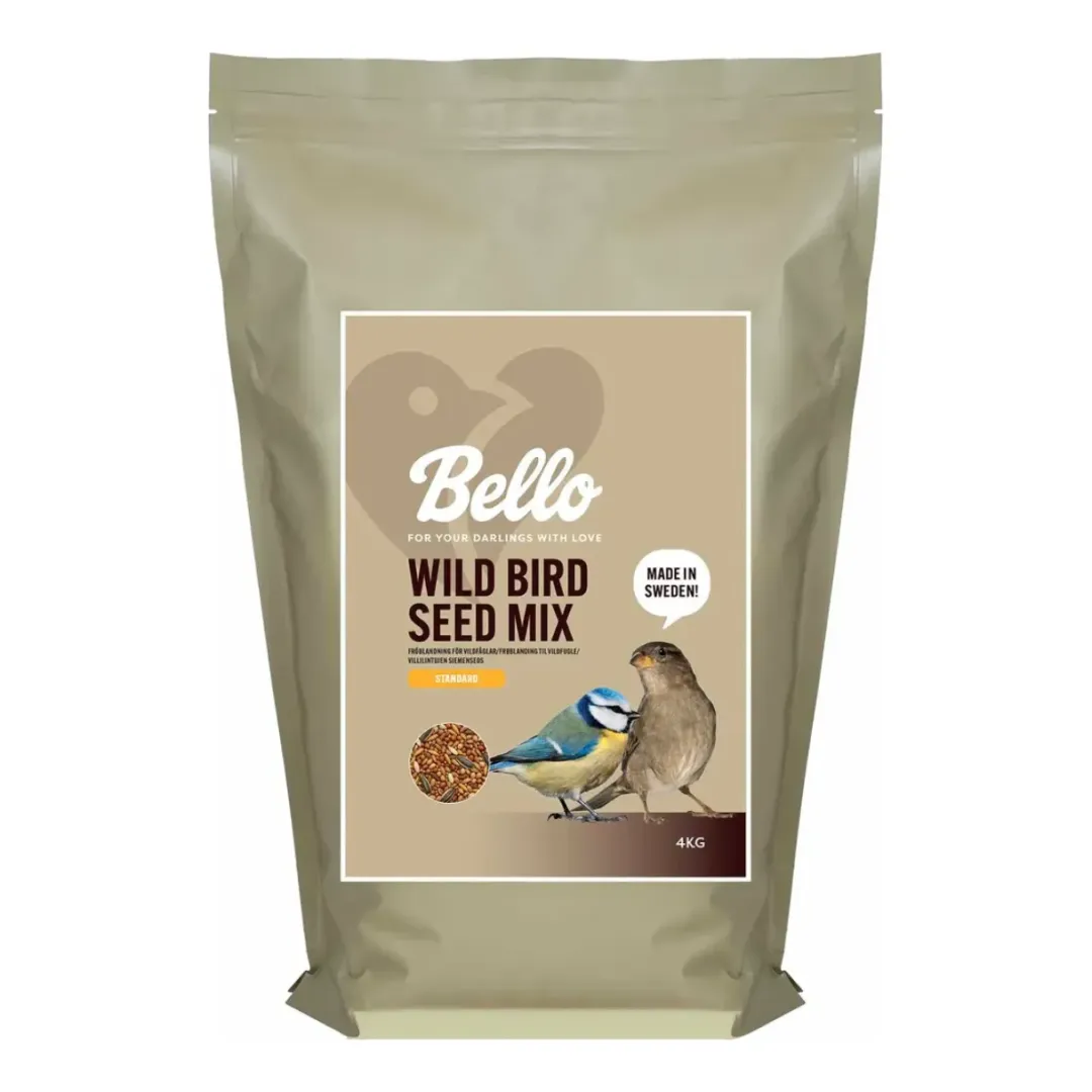 Bello Fuglefoder Bello Vildtfugle Frøblanding Standard 4 kg