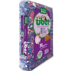 Premier Pet Über papirstrøelse 36 L confetti