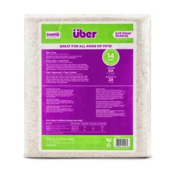Premier Pet Über papirstrøelse 56 L Hvid