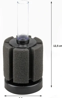 MiniZoo Biofilter Rund til luftpumpe Op til 40 Liter
