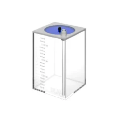 Blau - Aquaristic Blau Acrylic akvariebeholder til Flydende væsker 1.5l