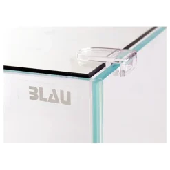 Blau - Aquaristic Blau Cubic Akvarium Aquascaping 42 L Optiwhite glas (35X35X35)