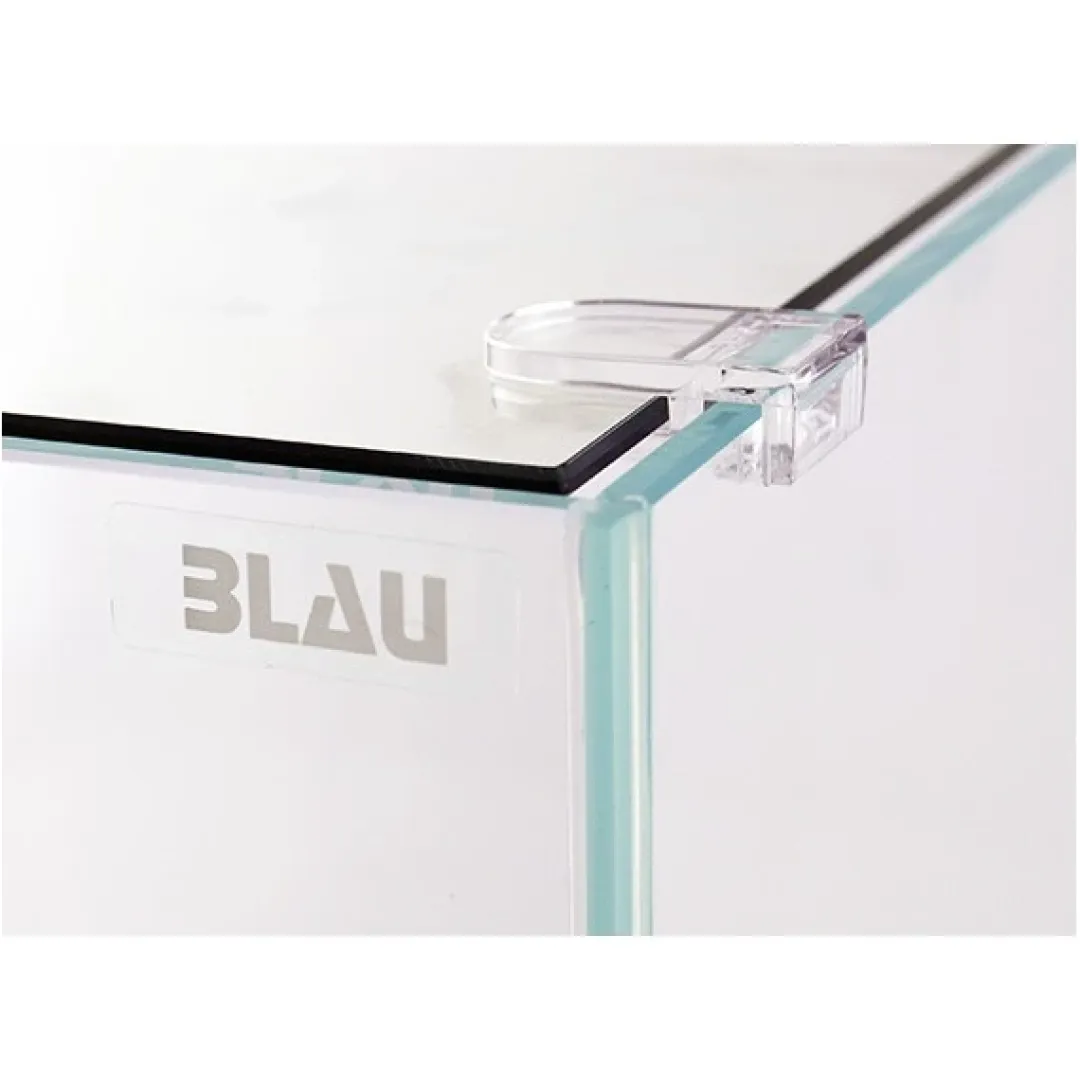 Blau - Aquaristic Blau CUBIC Akvarium Aquascaping 28 L Optiwhite glas (40x25x28)