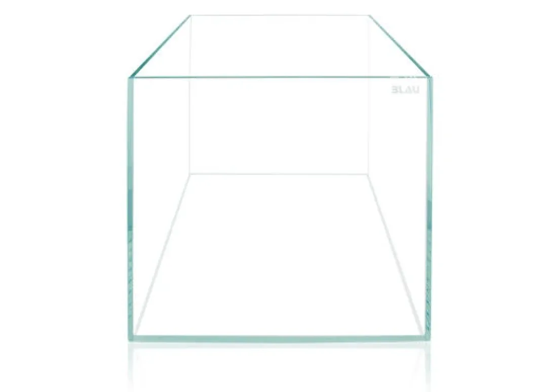 Blau - Aquaristic Blau Glasakvarium CUBIC Aquascaping 80 62x36x36 cm