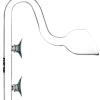 Blau - Aquaristic Blau Glas Trumpet Outflow udstrømmer 17 mm (til spandpumper)