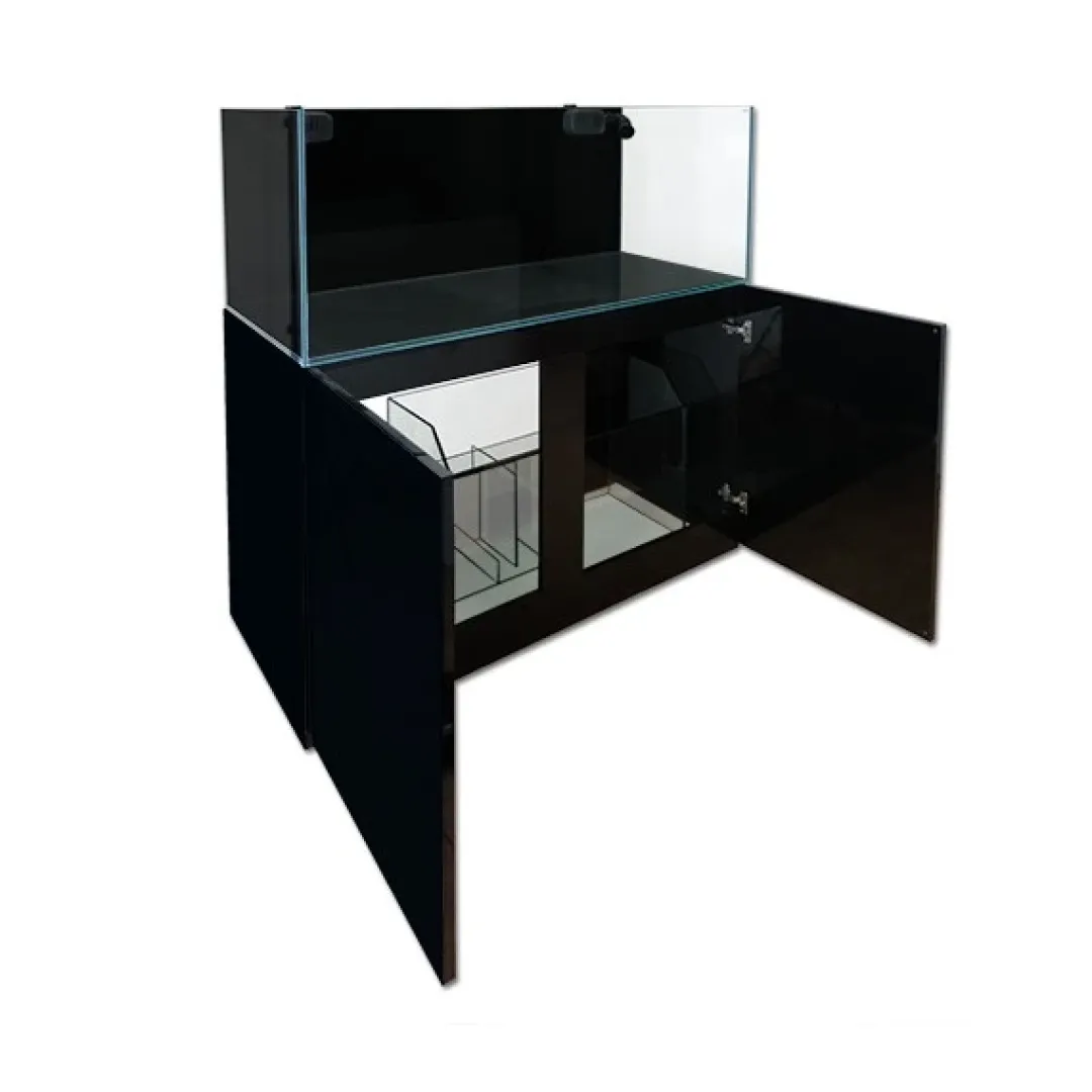 Blau - Aquaristic Blau Gran Cubic Stand 122x50x80 cm Black