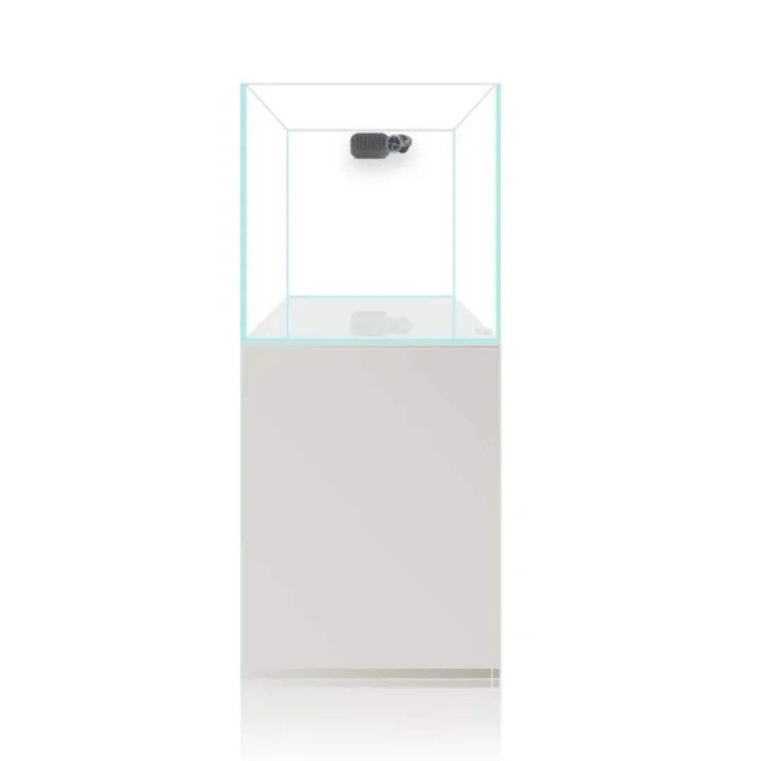 Blau - Aquaristic Blau SET Marine Gran Cubic Experience White 217 Liter Saltvandsakvarium