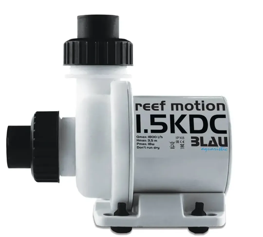 Blau - Aquaristic Blau Skummer pumpe med nålehjul og styring 1800 L/t