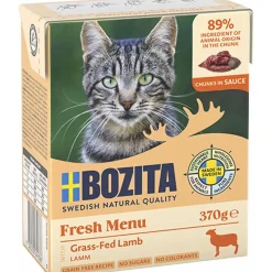 Bozita - Swedish natural quality Bozita Kattefoder Bidder i Sovs med Lam 370 gram