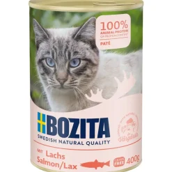 Bozita - Swedish natural quality Bozita Kattefoder Pate 400g Laks