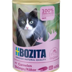 Bozita - Swedish natural quality Bozita Kattefoder Pate 400g Rejer