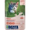 Bozita - Swedish natural quality Bozita Kattefoder pose 85g killing laks sovs