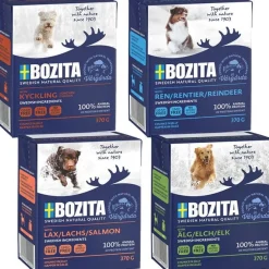 Bozita - Swedish natural quality Bozita Naturals laks 370 g - Mild fiskesmag og god fordøjelse
