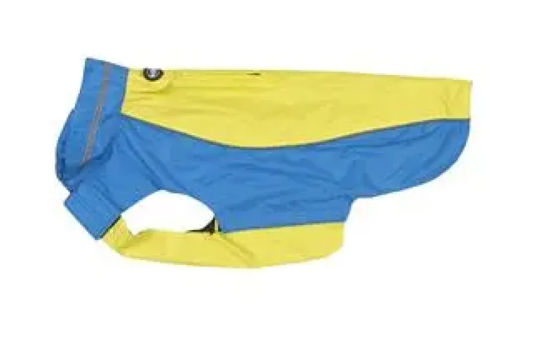 Buster outdoor regnjakke Lime/Denim XL