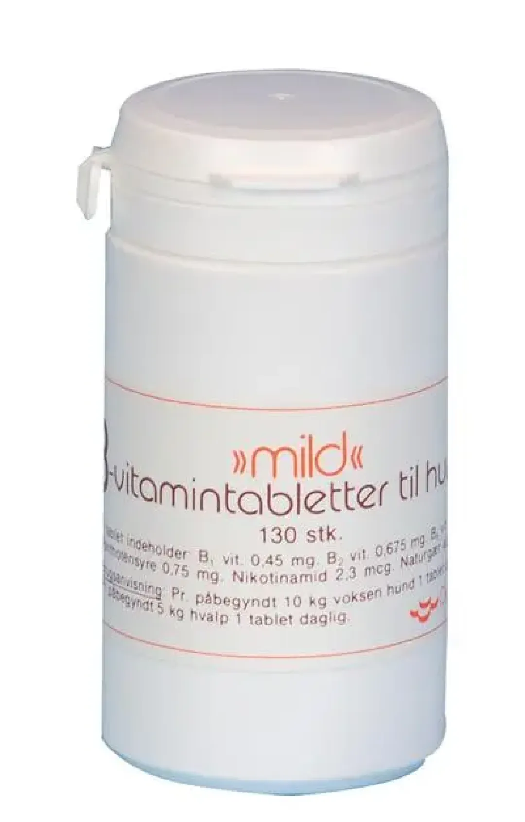 MiniZoo B vitaminer til hund 130 tabletter - Sund pels og energi