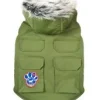 MiniZoo Canada Pooch Everest Explorer hundejakke Militærgrøn 45 cm nr 18