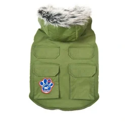 MiniZoo Canada Pooch Everest Explorer hundejakke Militærgrøn 50 cm nr 20