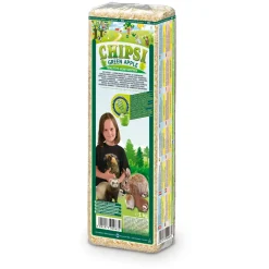 CHIPSI CLASSIC Chipsi Plus Green Apple træspåner med æbleduft til kanin og marsvin 1 kg